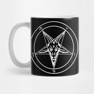 Pentagram Sigil of Baphomet Mug